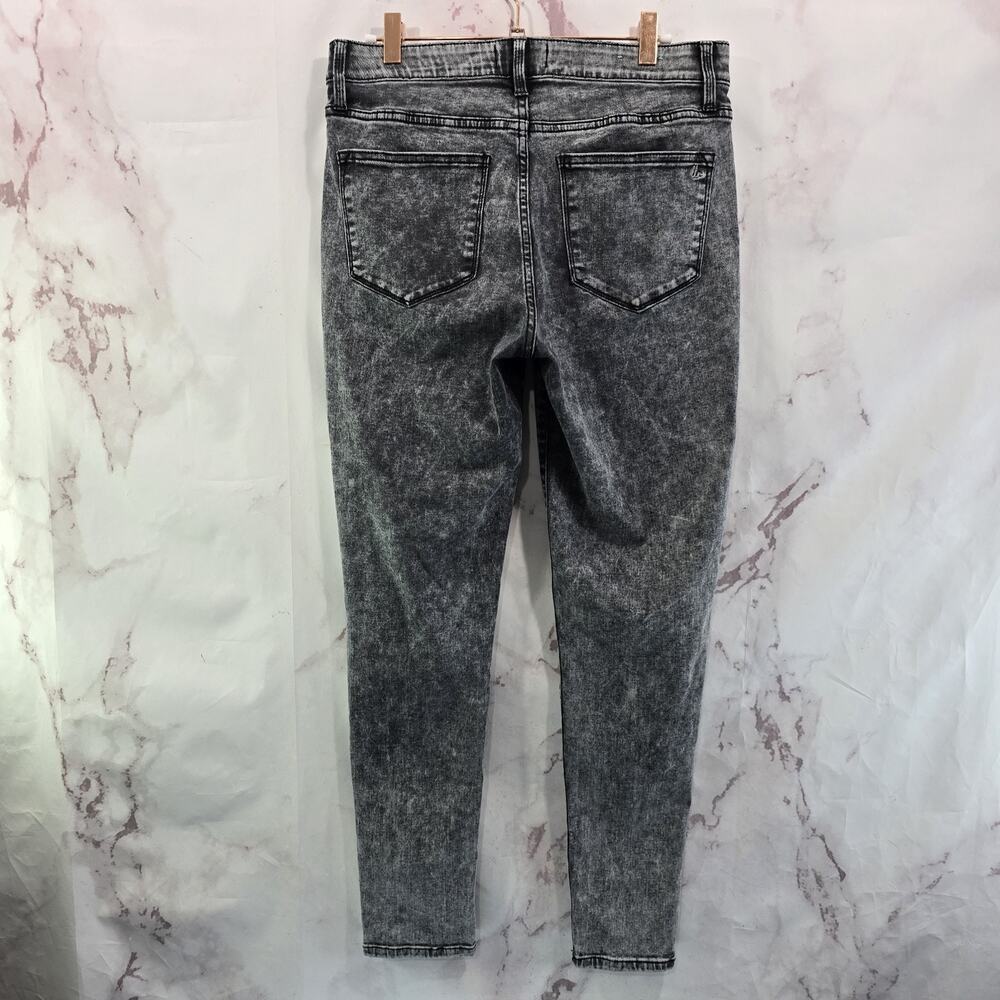 Lularoe Jeans Women 30 Gray Denim High Rise Acid Wash Skinny Stretch Jegging